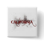 Bleeding Grunge California Button