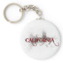 Bleeding Grunge California Keychain