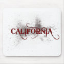 Bleeding Grunge California Mousepad