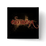 Bleeding Grunge Georgia Button Dark
