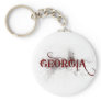 Bleeding Grunge Georgia Keychain