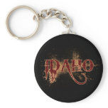 Bleeding Grunge Idaho Keychain Dark