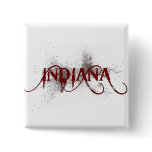Bleeding Grunge Indiana Button