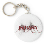 Bleeding Grunge Indiana Keychain