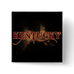 Bleeding Grunge Kentucky Button Dark