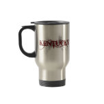 Bleeding Grunge Kentucky Travel Mug