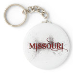 Bleeding Grunge Missouri Keychain