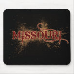 Bleeding Grunge Missouri Mousepad Dark