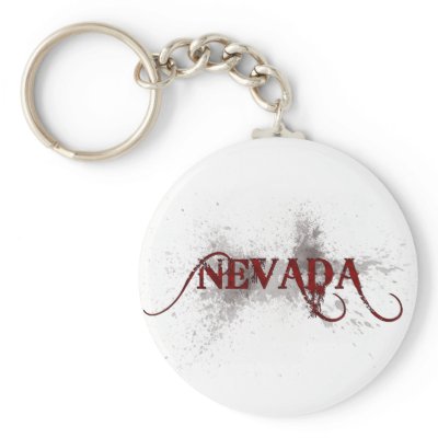 Bleeding Grunge Nevada Keychain by MugUSA