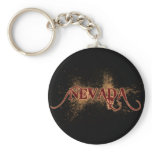 Bleeding Grunge Nevada Keychain Dark