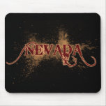 Bleeding Grunge Nevada Mousepad Dark
