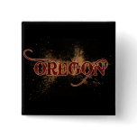 Bleeding Grunge Oregon Button Dark