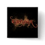 Bleeding Grunge Virginia Button Dark