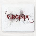 Bleeding Grunge Virginia Mousepad