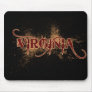 Bleeding Grunge Virginia Mousepad Dark