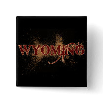Bleeding Grunge Wyoming Button Dark