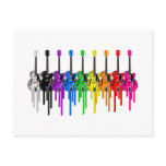 Bleeding Guitars postcards
