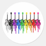 Bleeding Guitars Sticker