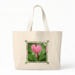 Bleeding Heart Blossom Canvas Bag