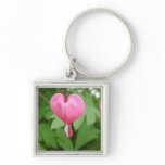 Bleeding Heart Blossom Keychain