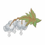 Bleeding Heart embroidered shirts