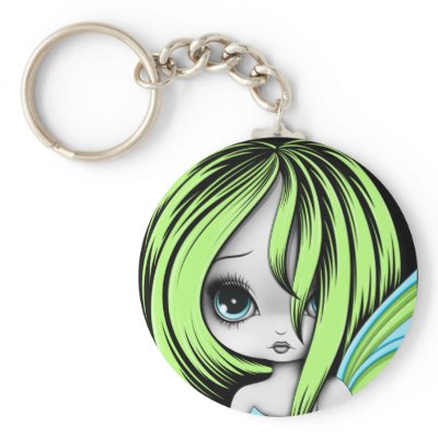 Bleeding Heart Fae Keychain 6 by Andrea_Creates