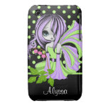 Bleeding Heart Fae Purple-Green iPhone 3G/3GS Case Case-mate Iphone 3 Case