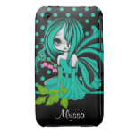 Bleeding Heart Fae Teal iPhone 3G/3GS Case-Mate Iphone 3 Covers