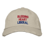 Bleeding Heart Liberal Embroidered Cap Embroidered Hat