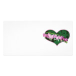 Bleeding Hearts in Heart Picture Card