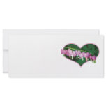 Bleeding Hearts in Heart Custom Rack Card