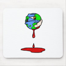 bleeding planet mouse mat