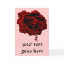 Bleeding Rose Card