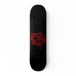 Bleeding Rose Custom Skate Board