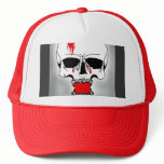 Bleeding Skull Mesh Hat