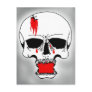 Bleeding Skull Post Card