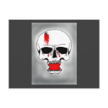 Bleeding Skull Post Cards