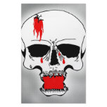 Bleeding Skull Stationery