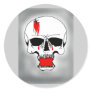 Bleeding Skull Stickers