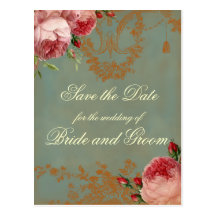 Blenheim Rose Save the Date Post Cards