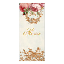 Blenheim Rose - Summer Sky - Menu Announcements