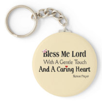 Bless Me Lord Nurses Prayer Keychain