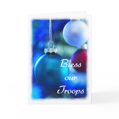 Bless our Troops holiday card by photoinspiration