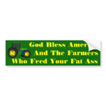 Bless The Farmers bumper stickers