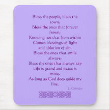 Bless the People, Bless the Town Mouse Pads
