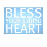 Bless your stupid heart t-shirts