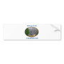 blessed are the meek bumper sticker