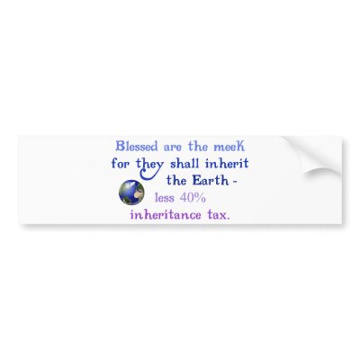 Blessed are the Meek Bumper Sticker by maidenvoyage