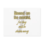 Blessed Are The Merciful Postcard