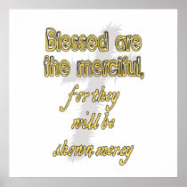 Blessed Are The Merciful Print